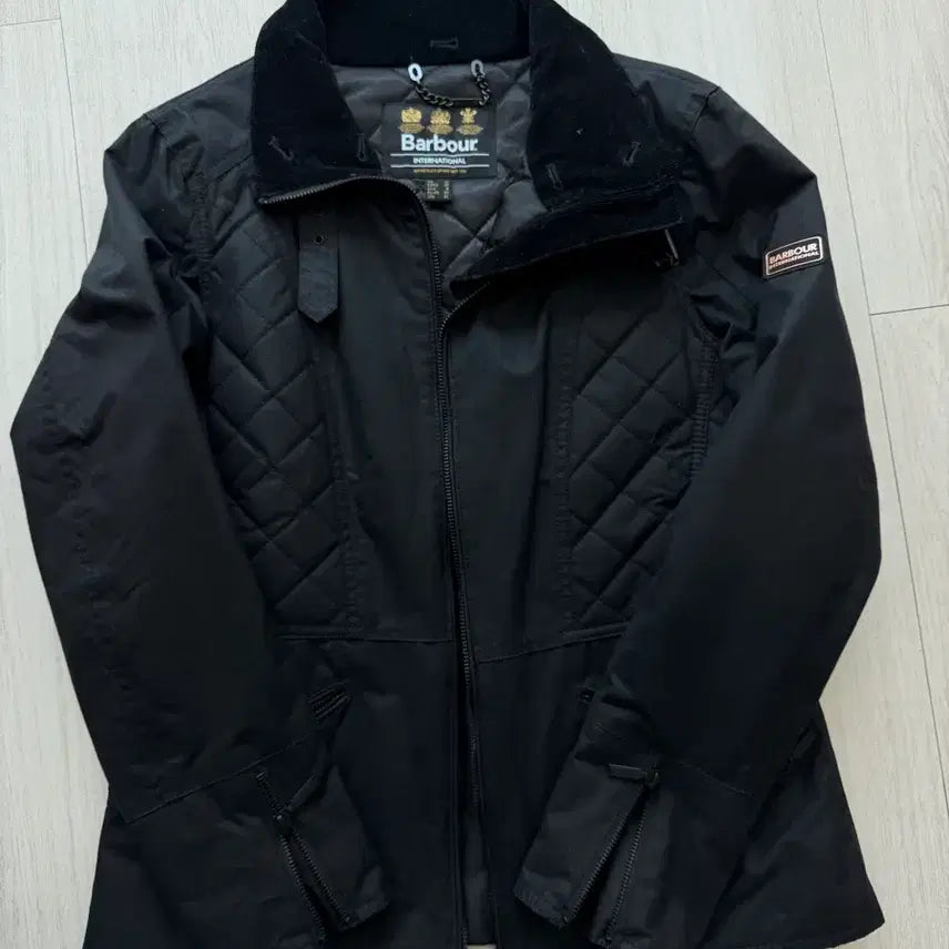 [SOLD OUT] 바버 인터내셔널 블랙 퀼팅 자켓