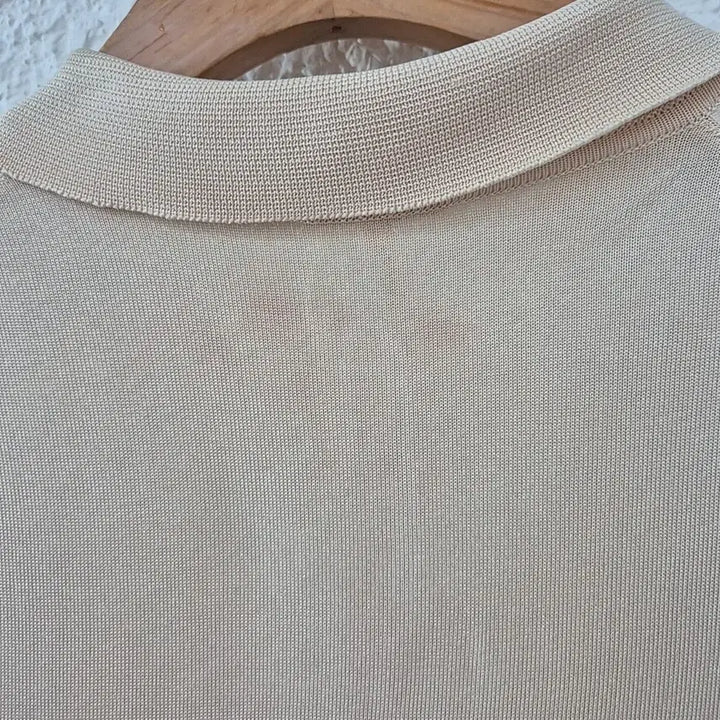 [BUNJANG] Hermes Patterned Silk Knit Top / 에르메스 패턴 실크 배색 니트