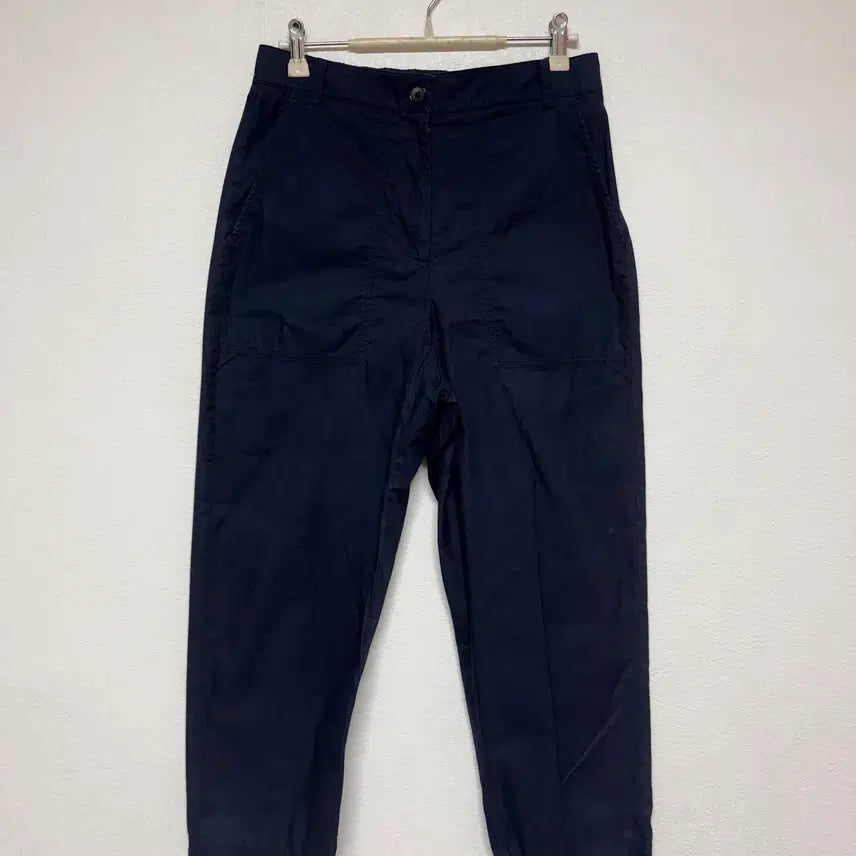 [BUNJANG] Guccl Plus Navy Cotton Pants 1 / 구호플러스 네이비 면바지 1
