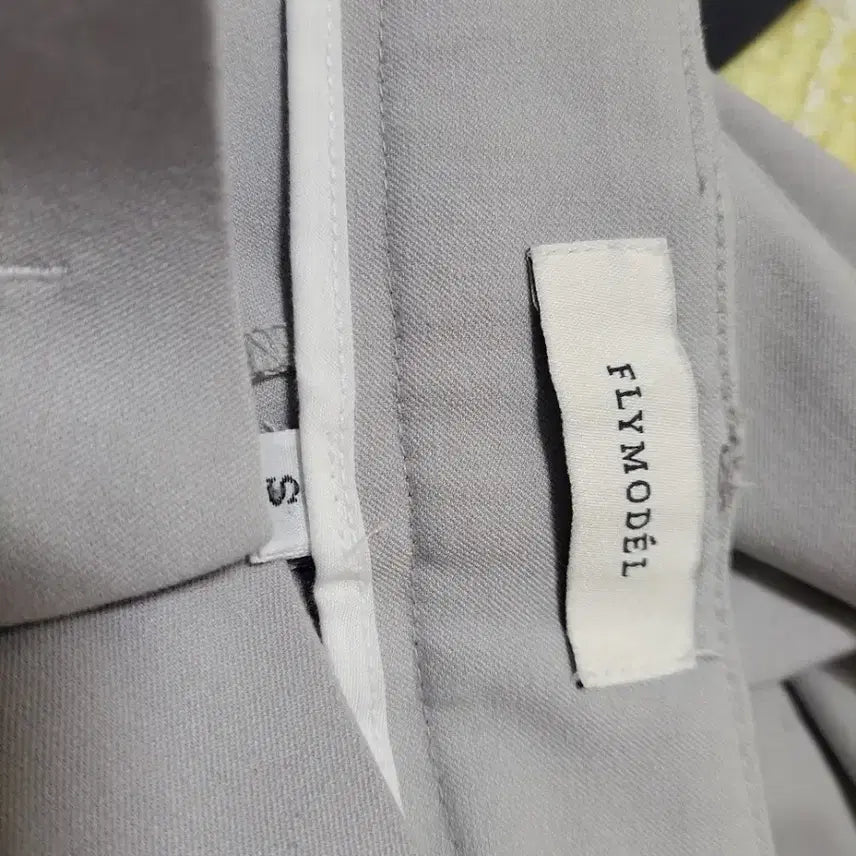 [BUNJANG] Flymodel Gray Wide Slacks Pants / 플라이모델 그레이 와이드 슬랙스 팬츠S/알뜰한여우