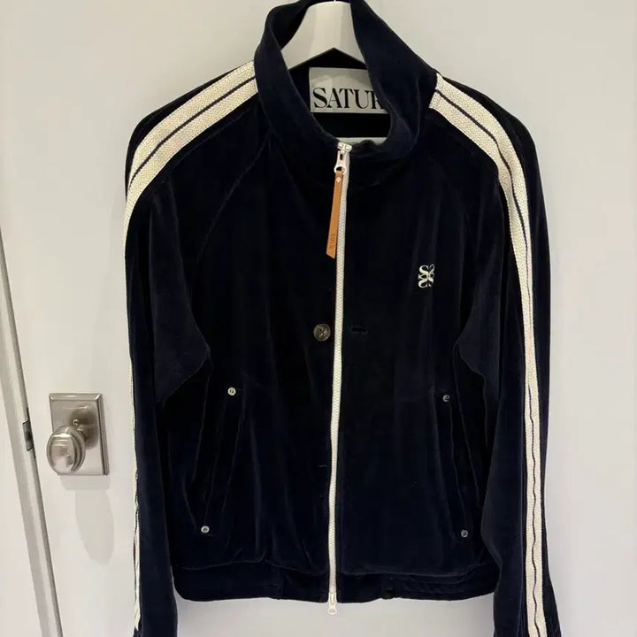 [BUNJANG] Setter Luton Velour Jacket Navy / 세터 로턴 벨루어 자켓 네이비