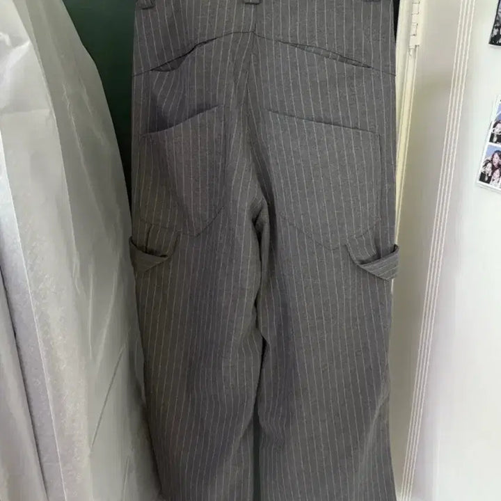 [BUNJANG] Kamien Allday Stripe Gray Pants / [1] 카미엔 스트라이프팬츠 247 ALLDAY STRIPE gray