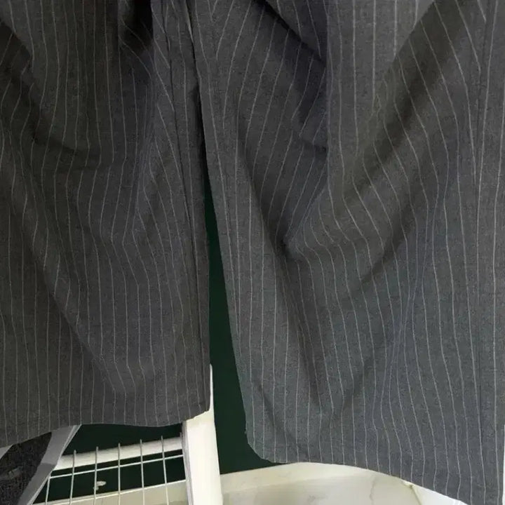 [BUNJANG] Kamien Allday Stripe Gray Pants / [1] 카미엔 스트라이프팬츠 247 ALLDAY STRIPE gray