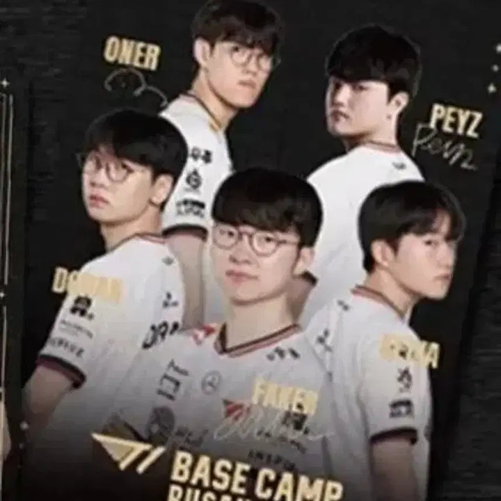 [SOLD OUT] T1 LCK 선수단 대형 브로마이드 포스터