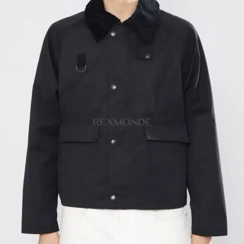 [BUNJANG] Barbour OS Spey Navy Casual Jacket / 바버 OS SPEY(논왁스 자켓)