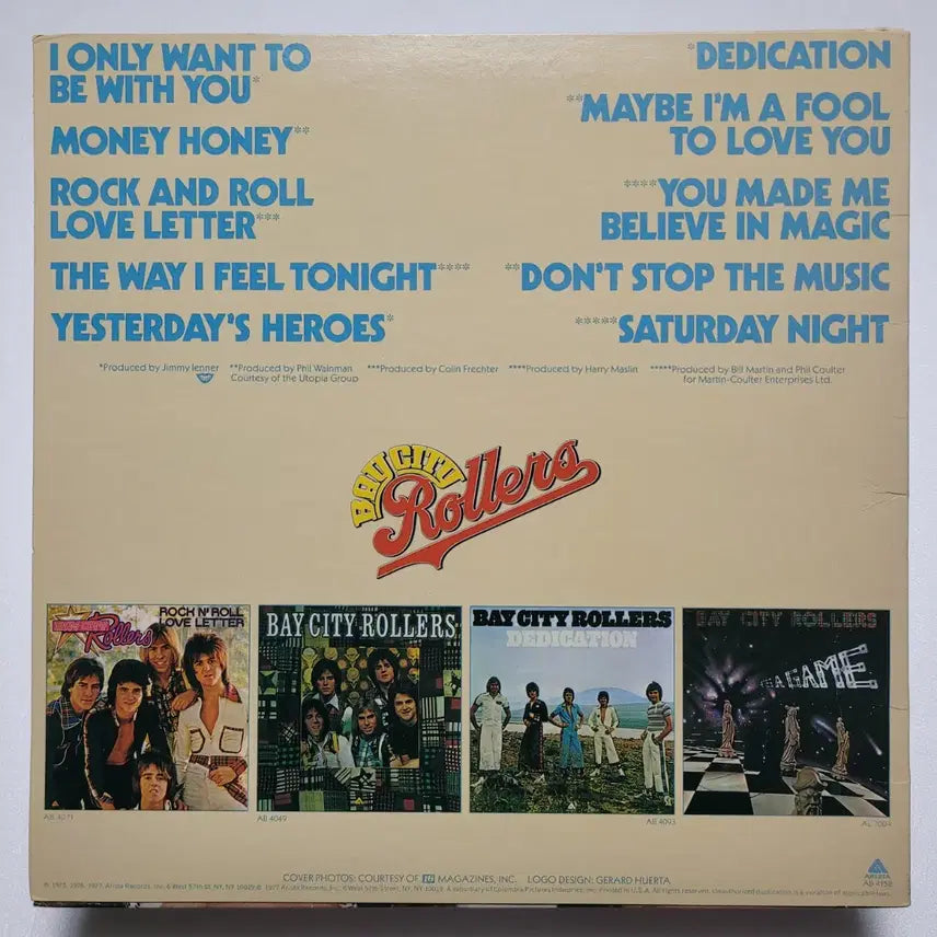 [BUNJANG] Bay City Rollers LP Album / (일본/LP) 베이 시티 롤러스 Bay City Rollers