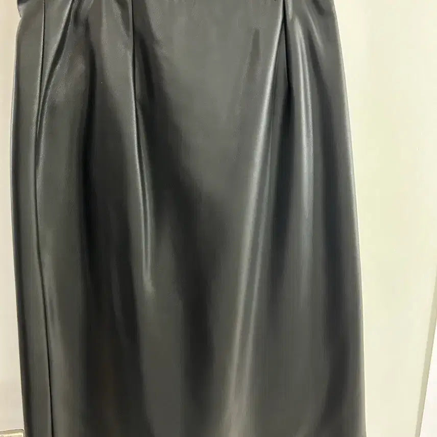 [BUNJANG] Modestmood Leather Midi Skirt / (새상품) 모데스트무드 레더 스커트