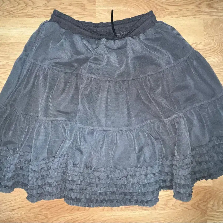 [SOLD OUT] 플리즈프로젝트 MESH SKIRT, GRAY