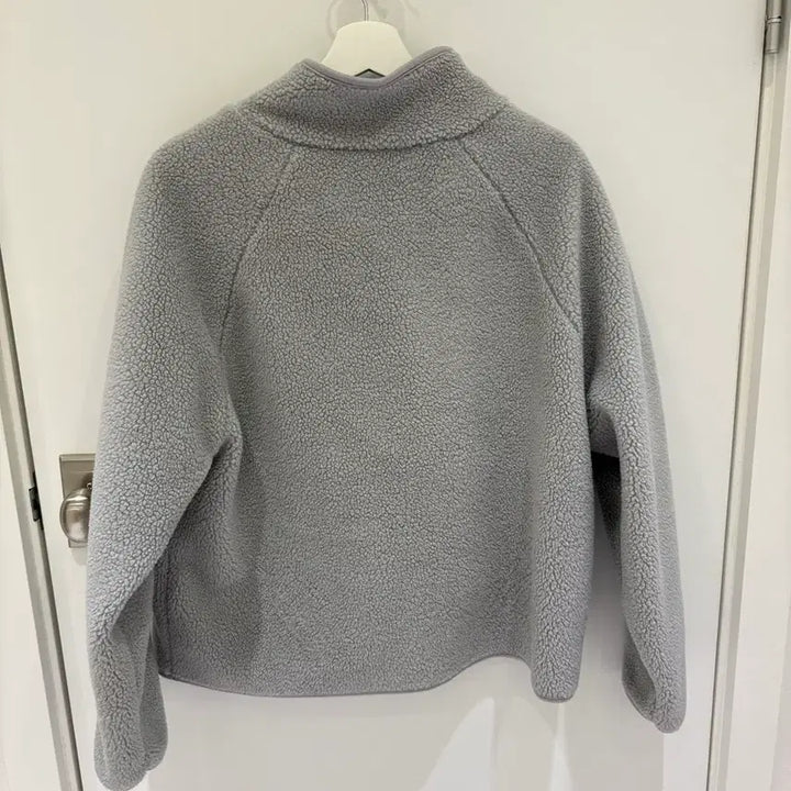 [BUNJANG] Here You Fleece Gray Jacket / 유리에 히얼유 후리스