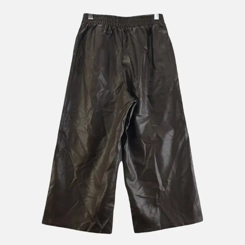 [BUNJANG] FREE Leather Pants / 여FREE 가죽 바지 브라운 M6394