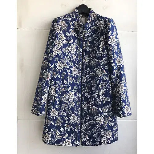 [BUNJANG] GIVY Navy Patterned Zip-up Jacket / GIVY 정품 - 통통55/새거수준