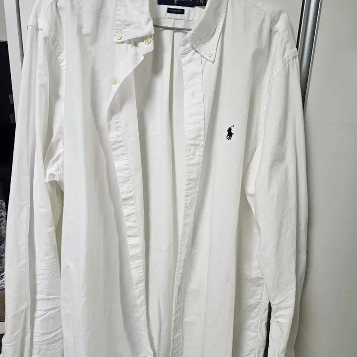 [SOLD OUT] 폴로 랄프로렌 화이트 옥스포드 셔츠 긴팔 xl