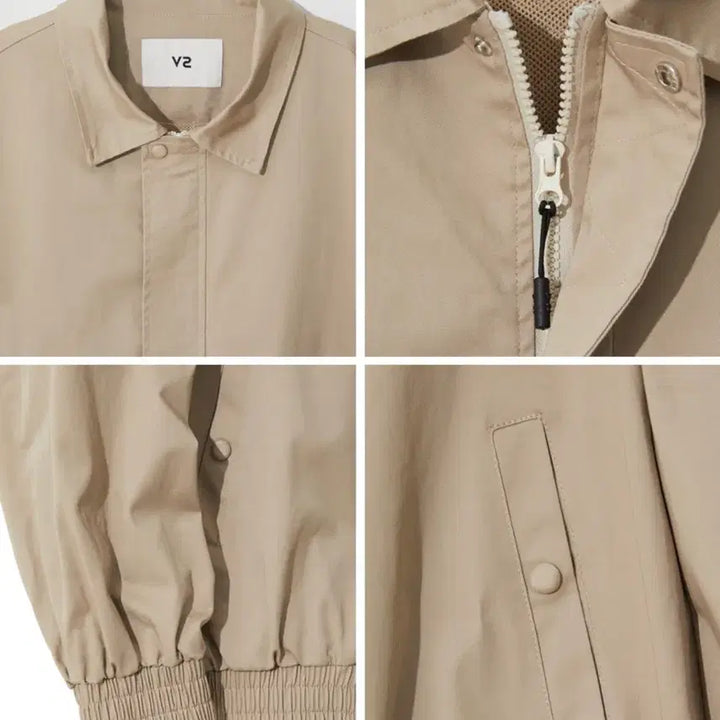 [BUNJANG] Beige Cotton Jacket / 베이지 코튼 자켓