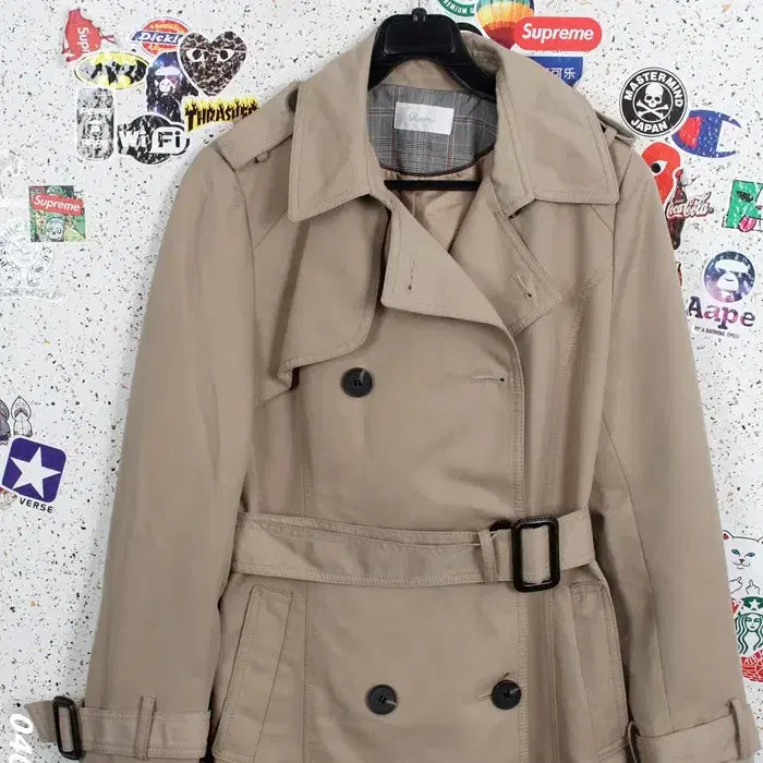 [BUNJANG] Roem Basic Belted Trench Coat / 여성55 / 로엠 베이직 벨티드 트렌치코트BG 12-20