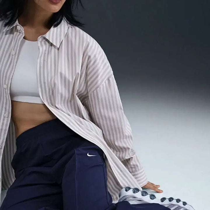 [BUNJANG] Nike Everythng Woven Mid-Open Hem Pants Navy / 나이키 에브리씽 우븐 미드오픈 헴 팬츠 네이비