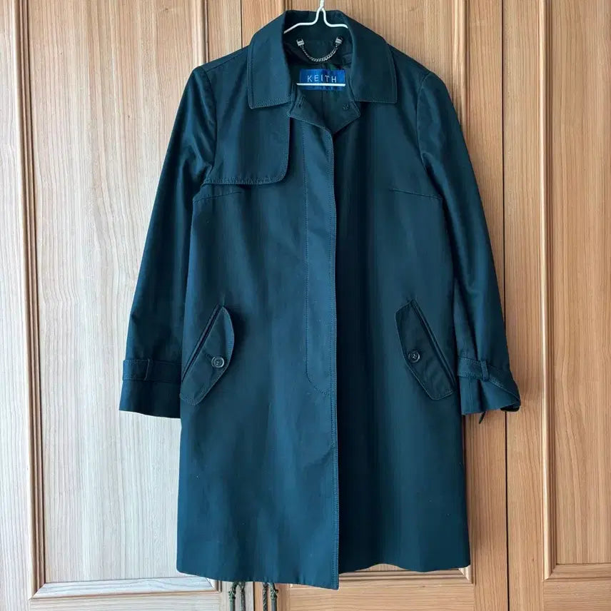 [BUNJANG] KEITH London Trench Coat Jacket / KEITH 키이스 런던 트렌치코트 트렌치자켓 여자