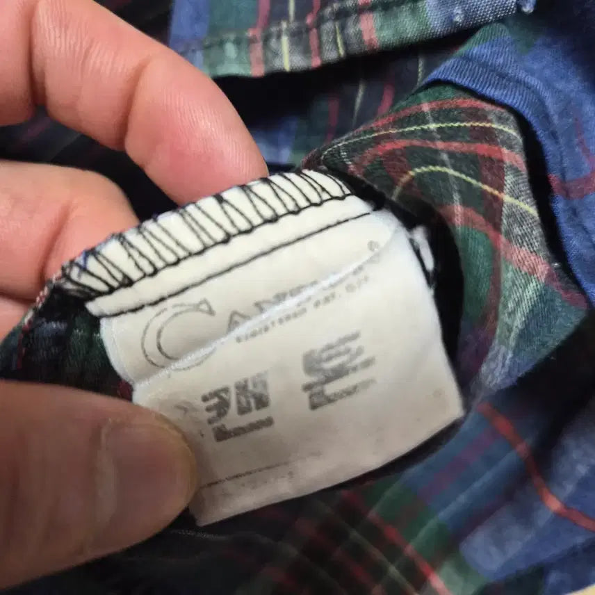 [BUNJANG] CANTON Checkered Casual Shirt / CANTON 캐주얼 체크 남방