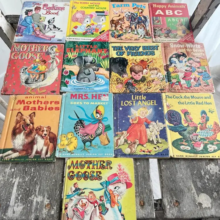 [BUNJANG] Vintage Storybook Bundle Set / 빈티지 동화책 13p
