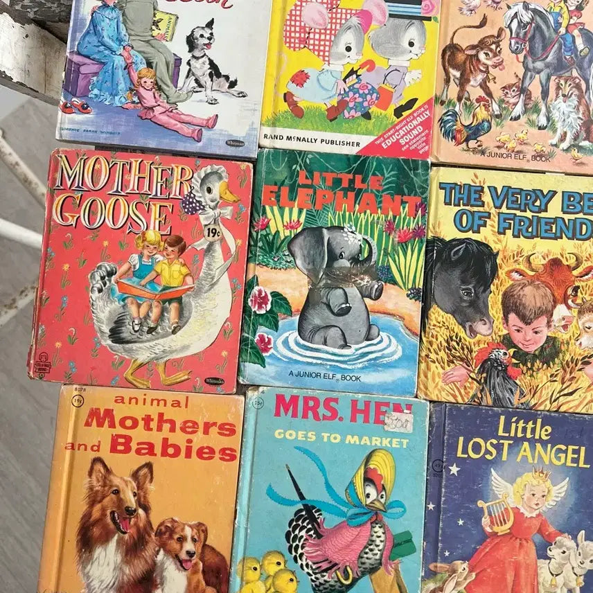 [BUNJANG] Vintage Storybook Bundle Set / 빈티지 동화책 13p