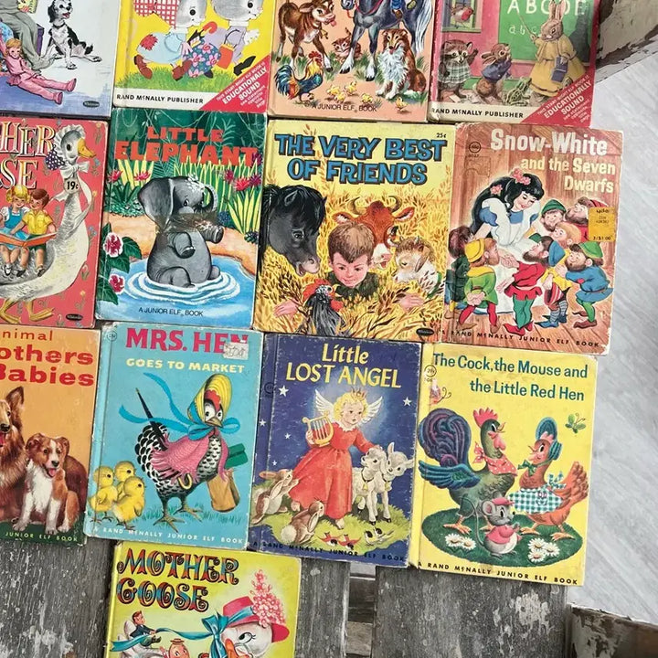 [BUNJANG] Vintage Storybook Bundle Set / 빈티지 동화책 13p
