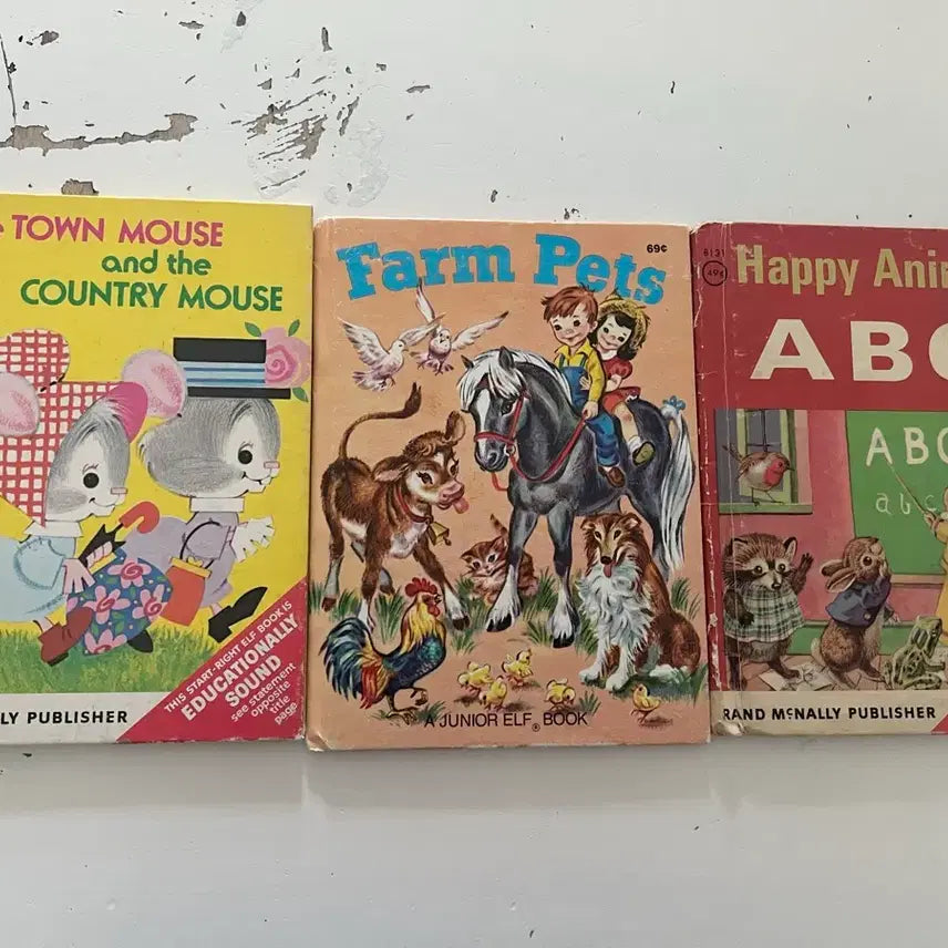 [BUNJANG] Vintage Storybook Bundle Set / 빈티지 동화책 13p