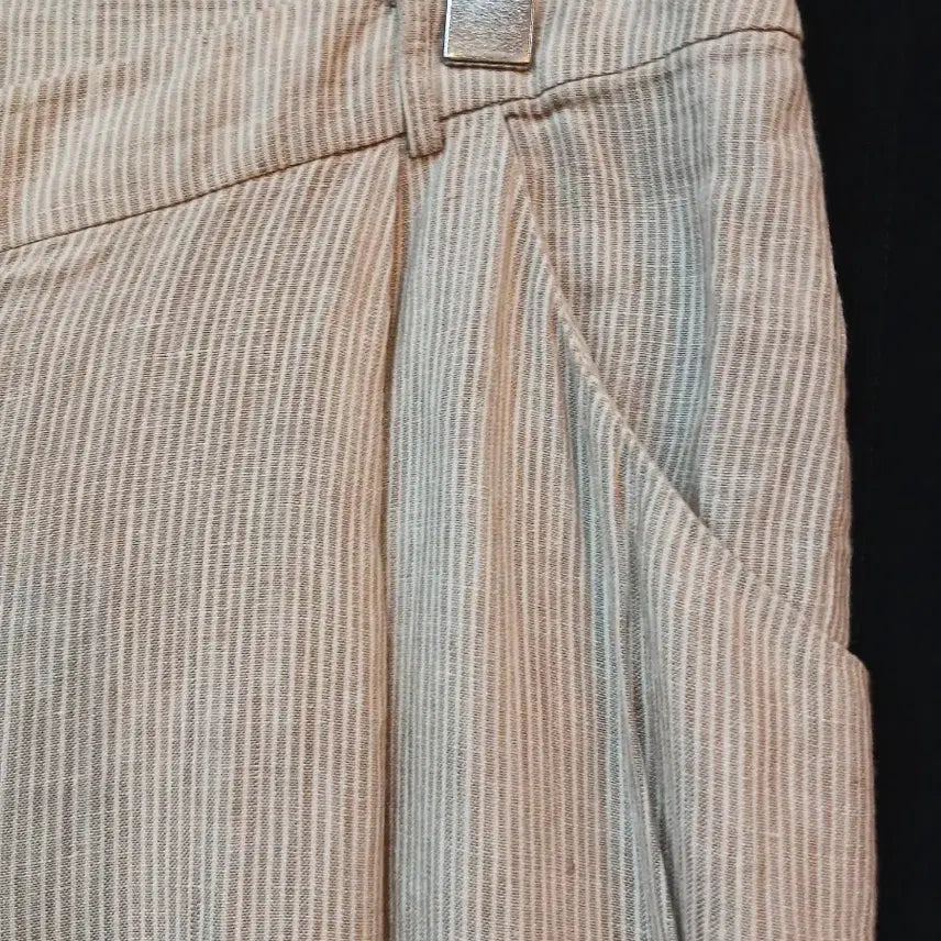 [BUNJANG] Aillo Stripe Linen Pants / 아일로스트라이프 린넨바지 ( 70ㅡ97)ㅡ6ㅡ