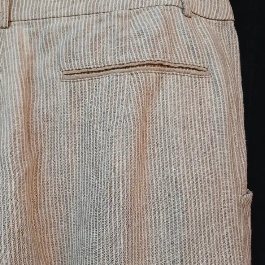 [BUNJANG] Aillo Stripe Linen Pants / 아일로스트라이프 린넨바지 ( 70ㅡ97)ㅡ6ㅡ