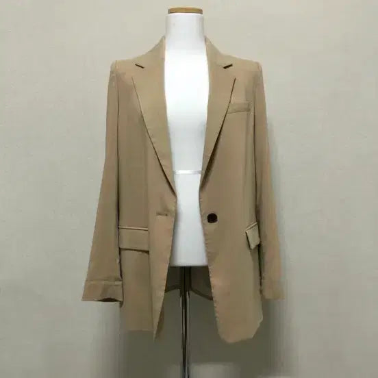 [BUNJANG] One-Button Basic Fit Jacket / 리스트 자켓(거의새것