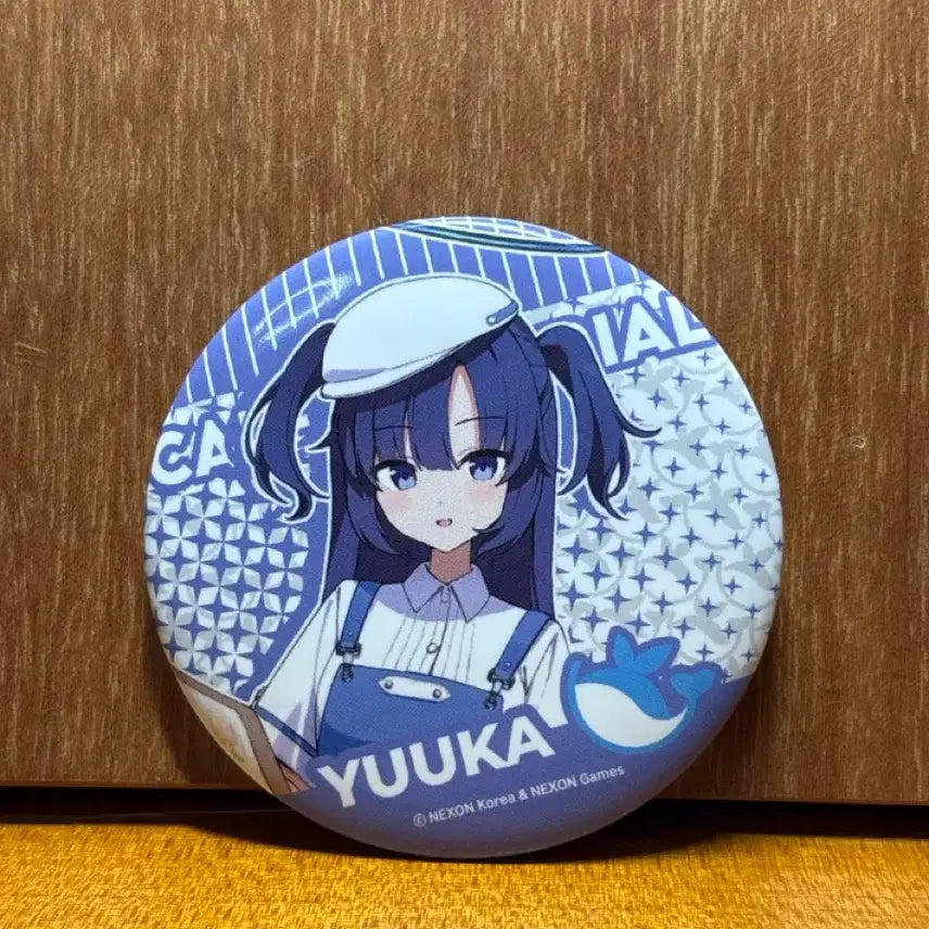 [BUNJANG] Blue Archive Cafe Memorial Can Badge / 블아 카페메모리얼 캔뱃지
