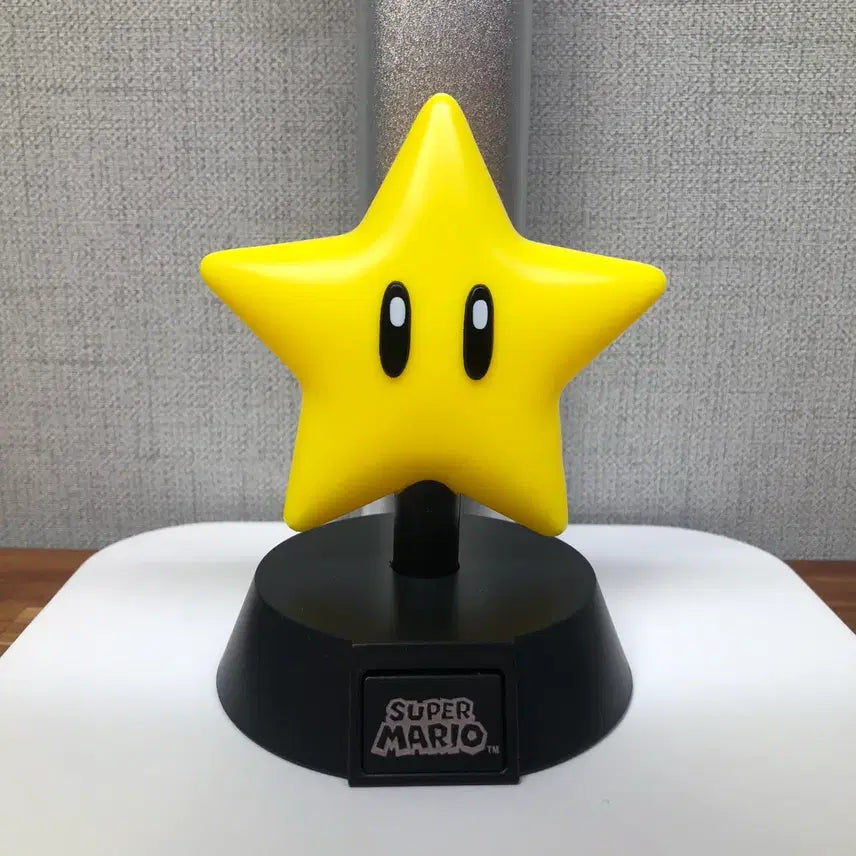 [BUNJANG] Mario Star Mood Lamp (Unsealed) / 마리오 스타 무드등 개봉