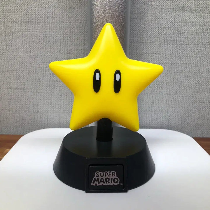 [BUNJANG] Mario Star Mood Lamp (Unsealed) / 마리오 스타 무드등 개봉