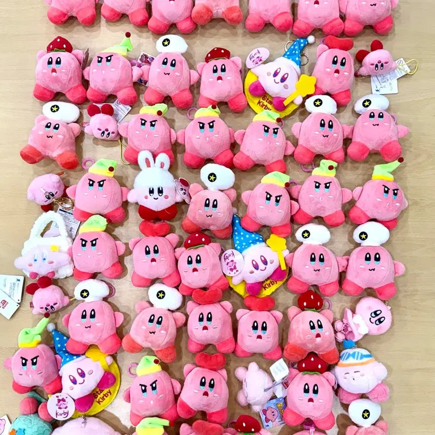 [SOLD OUT] kirby 별에서 온 커비 인형뽑기 키링 열쇠가방고리 컬렉션(개당)