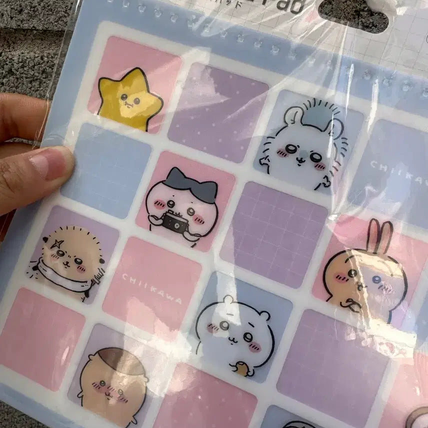 [SOLD OUT] (미개봉) 치이카와 마우스패드 랏코 모몽가 하치와레 우사기 굿즈