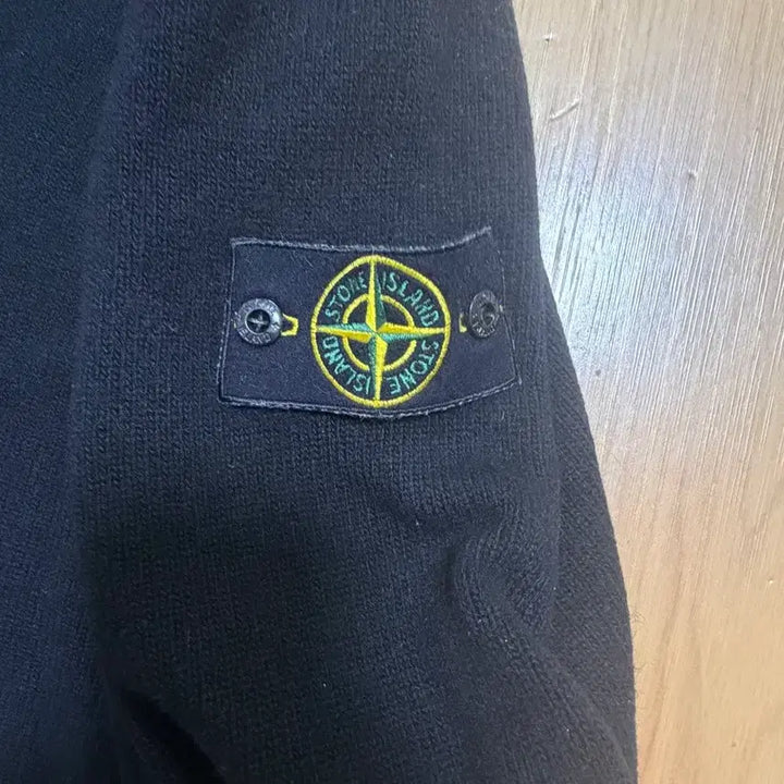 [BUNJANG] Stone Island Black Knit XXL / 스톤아일랜드 블랙 니트 XXL