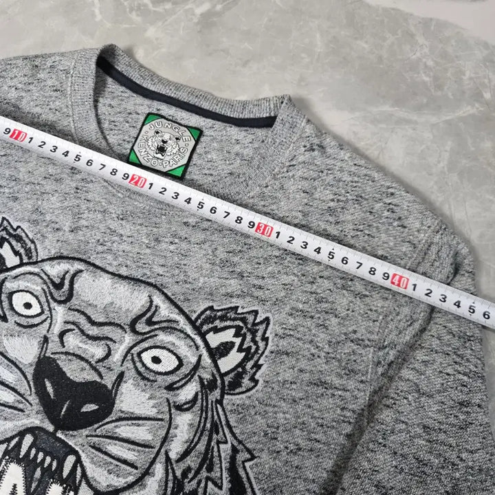 [BUNJANG] Kenzo Tiger Embroidered Sweatshirt / 겐조 타이거 자수 맨투맨 티셔츠
