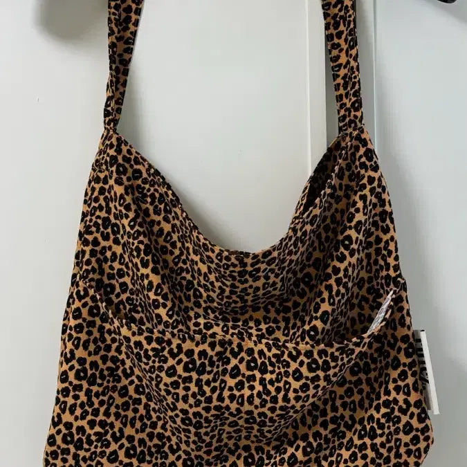 [BUNJANG] MasRules Leopard Pattern Eco Bag / 마스마룰즈 에코백 (레오파드 패턴)