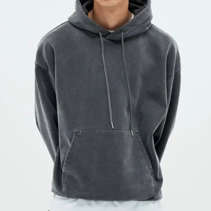 [BUNJANG] SoVMENT 980G Charcoal Hoodie / 소버먼트 980G 후드 차콜