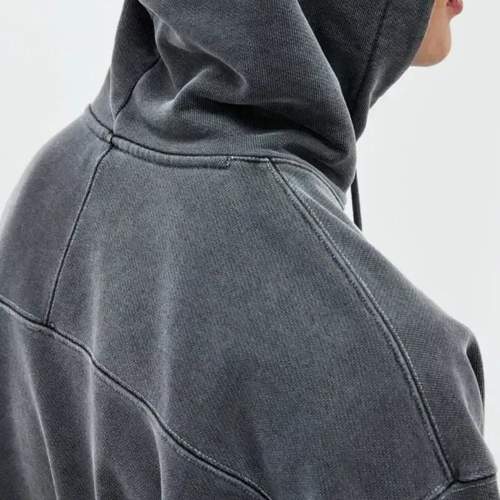 [BUNJANG] SoVMENT 980G Charcoal Hoodie / 소버먼트 980G 후드 차콜
