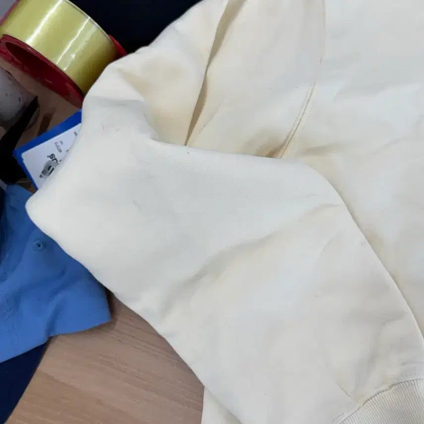 [BUNJANG] Sansan Ivory Hooded Sweatshirt / 산산 후드티 후디