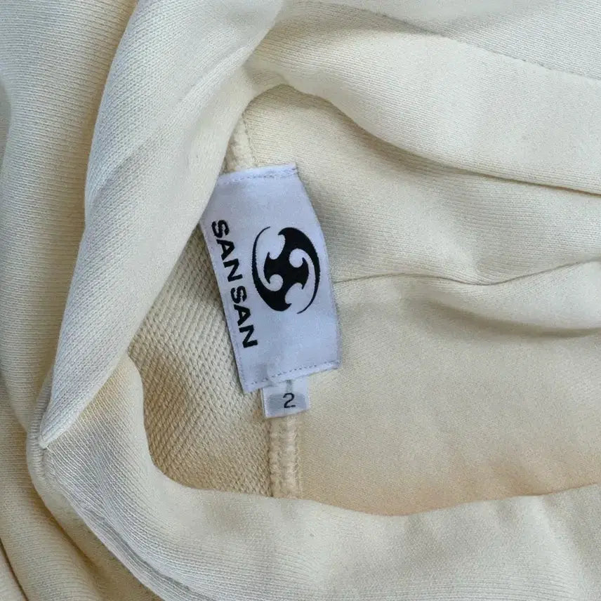 [BUNJANG] Sansan Ivory Hooded Sweatshirt / 산산 후드티 후디