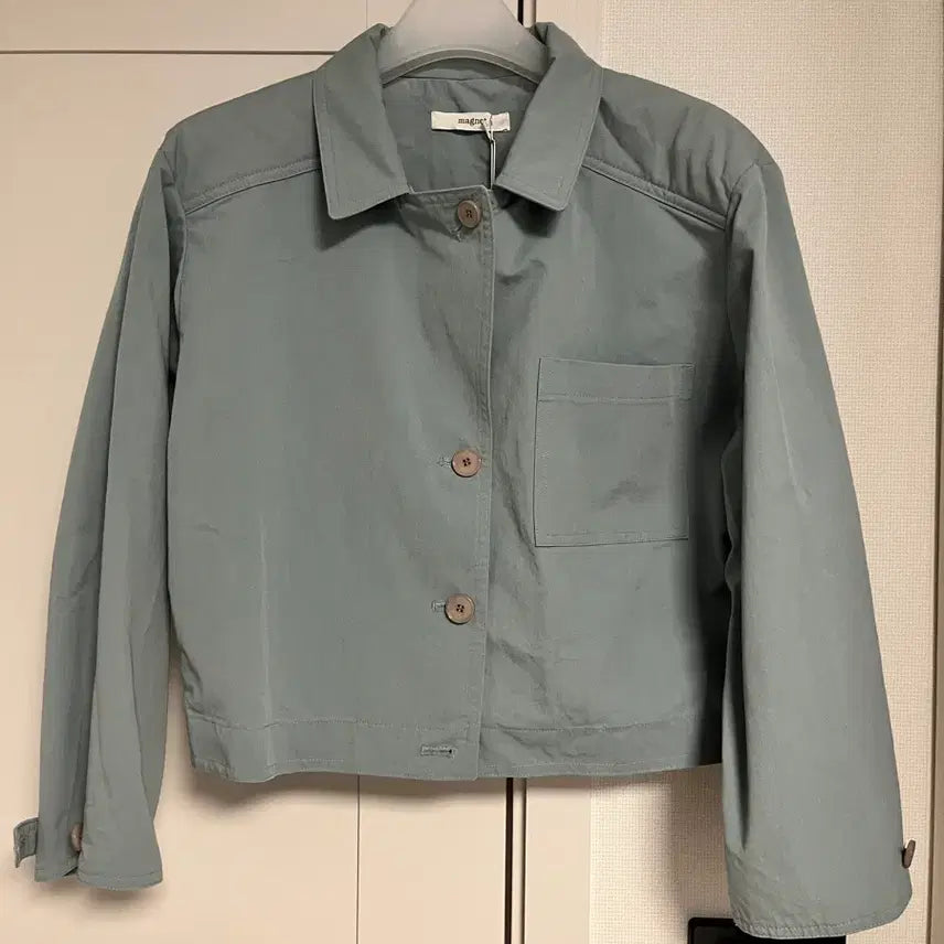 [BUNJANG] magnet Cotton Field Jacket / (새상품)magnet 마그넷 코튼 야상 자켓 숏트렌치