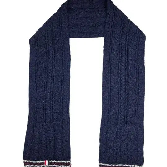 [BUNJANG] Thom Browne Cable Pocket Scarf / 톰브라운 케이블 포켓 머플러