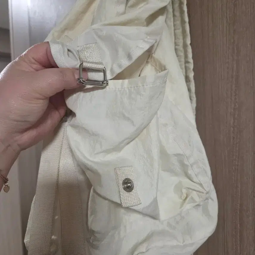 [BUNJANG] Smoothmood Ivory Backpack / smoothmood 아이보리 백팩