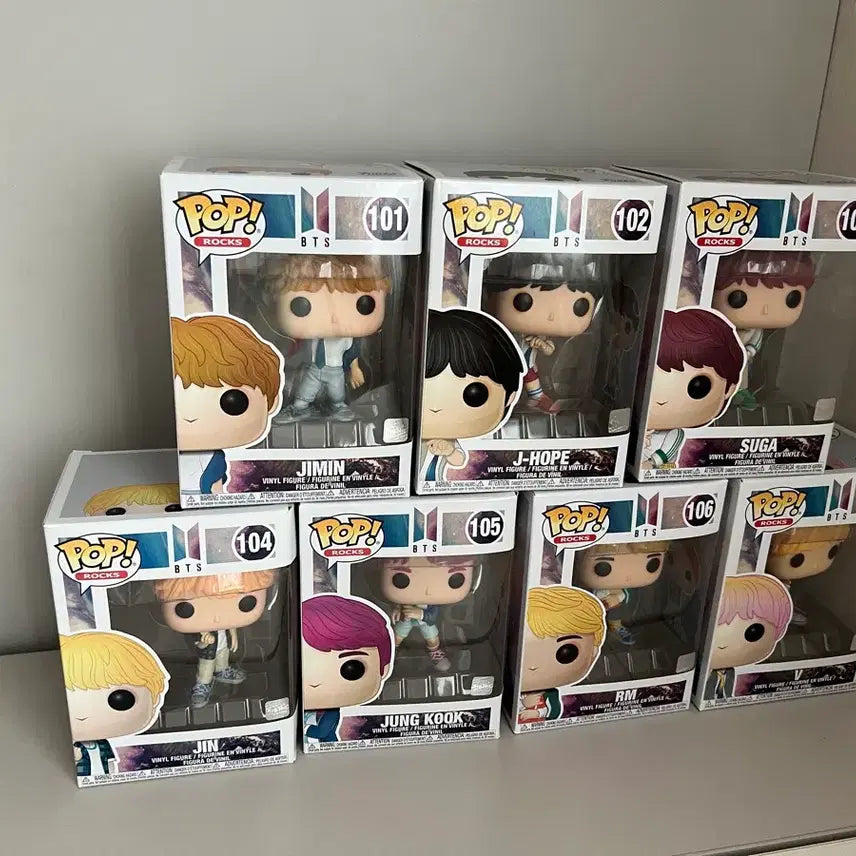 [BUNJANG] (미개봉)Funko Pop BTS 피규어 풀세트 / (미개봉)Funko Pop BTS 피규어 풀세트
