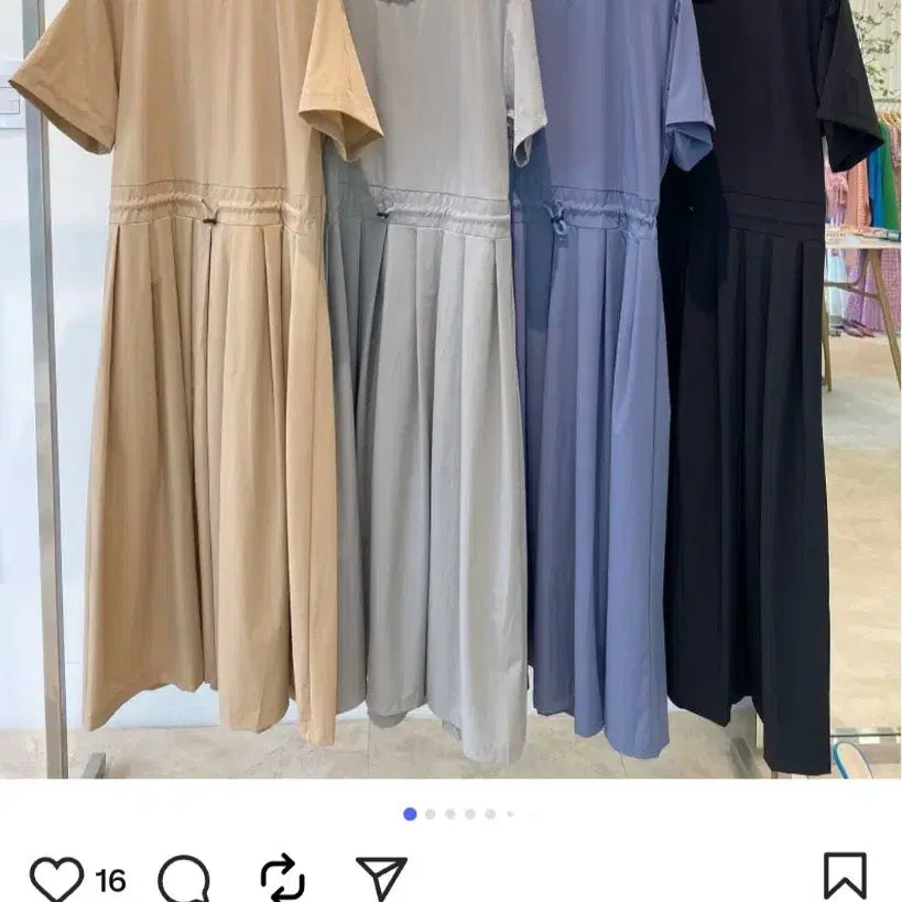[BUNJANG] Prada Fabric Long Summer Dress / 인기많은 프라다원단 시원한 바스락 롱원피스 ( 프리)