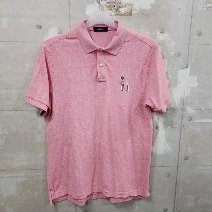 [SOLD OUT] (100)헤지스 정품 남성 스판 반팔 티/100size/상태우수