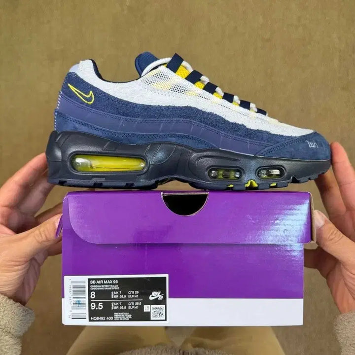 [BUNJANG] Nike Air Max 95 Navy Yellow / 에어 맥스 95 네이비 옐로우