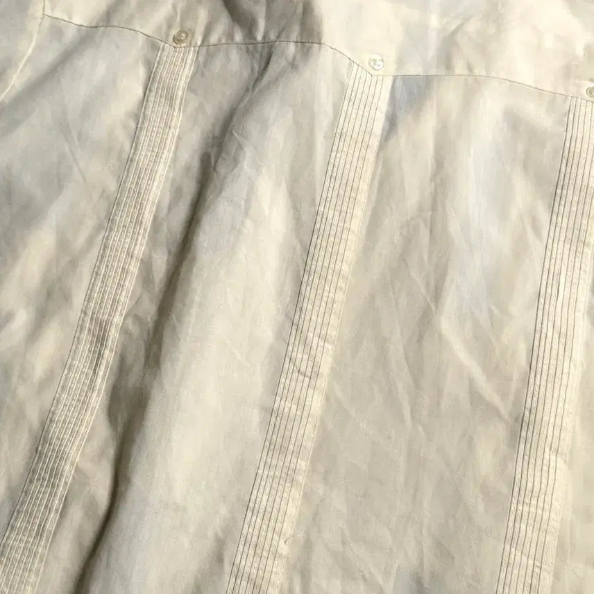 [BUNJANG] Alan Thomas Guayabera Shirt / 80-90s 알란 토마스 구아야베라 셔츠 L