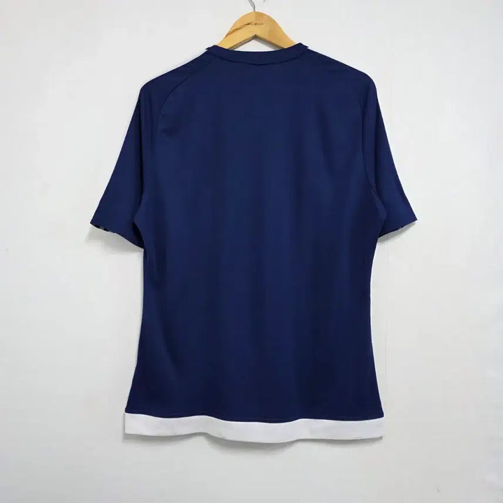 [BUNJANG] Adidas Three-Stripes Jersey Navy Short-Sleeve T-Shirt / 110(100) 아디다스 삼선 져지 네이비 반팔티셔츠
