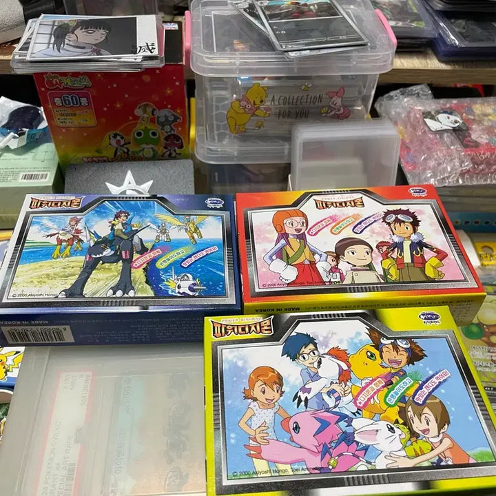 [BUNJANG] Classic Digimon Bank Play Set (7 Types) / 고전 디지몬 은행놀이 7종